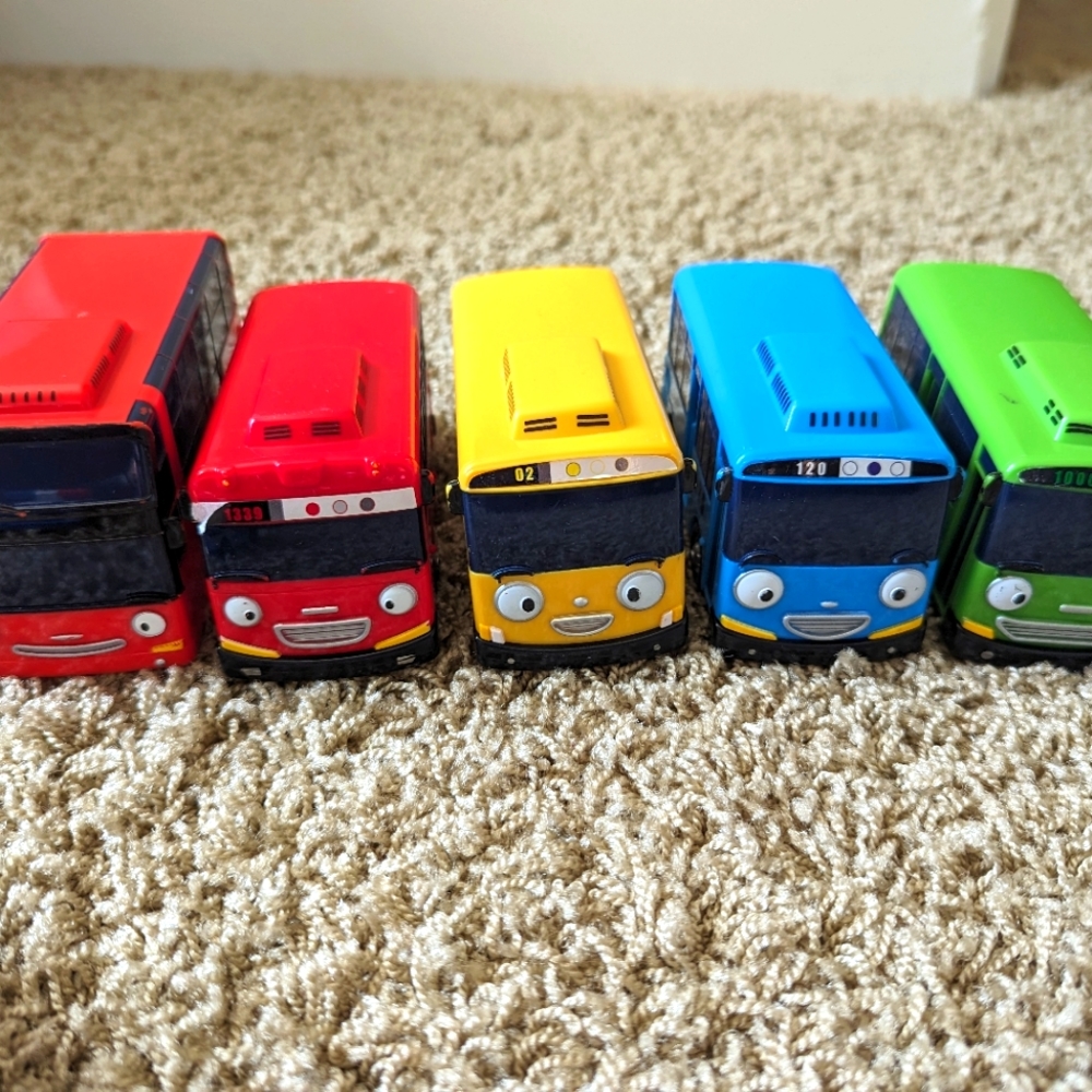 Tayo the Little Bus complete vehicle set